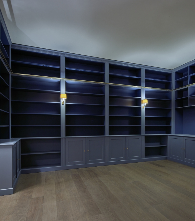 Gaisbauer Kunsttischler Referenz Bibliothek Wien Döbling